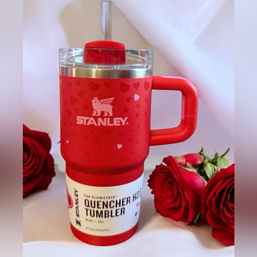 Valentine’s Day 20oz Stanley Ruby hearts tumbler
